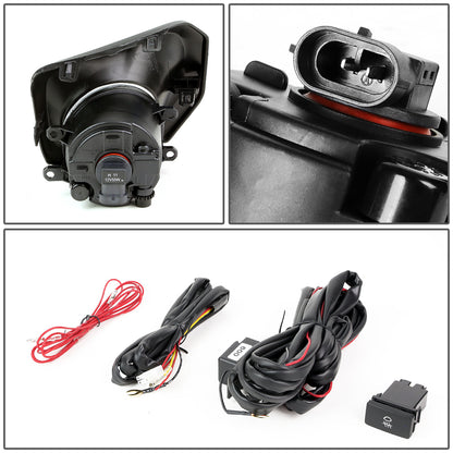 FAROS DE NIEBLA 16-20 TOYOTA TACOMA - WITH SWITCH, BEZEL - H11 BULB - SMOKE