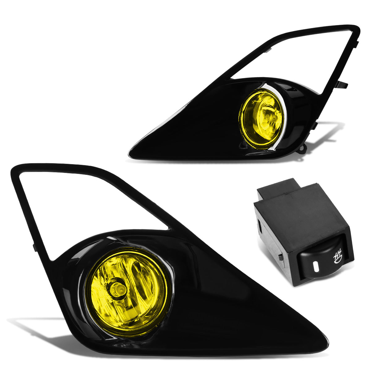 FAROS DE NIEBLA 13-16 SCION FRS - WITH SWITCH, BEZEL - H11 BULB - AMBER