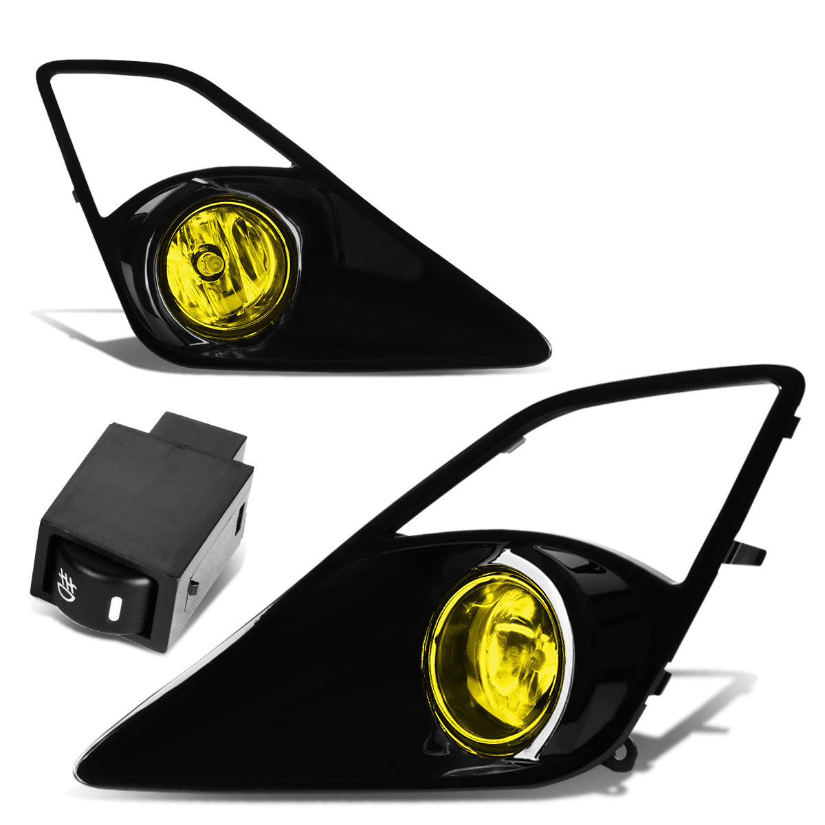 FAROS DE NIEBLA 13-16 SCION FRS - WITH SWITCH, BEZEL - H11 BULB - AMBER