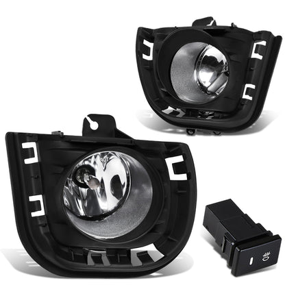 FAROS DE NIEBLA 14-16 SCION TC - WITH SWITCH, BEZEL - H11 BULB - CHROME / CLEAR