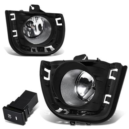 FAROS DE NIEBLA 14-16 SCION TC - WITH SWITCH, BEZEL - H11 BULB - CHROME / CLEAR