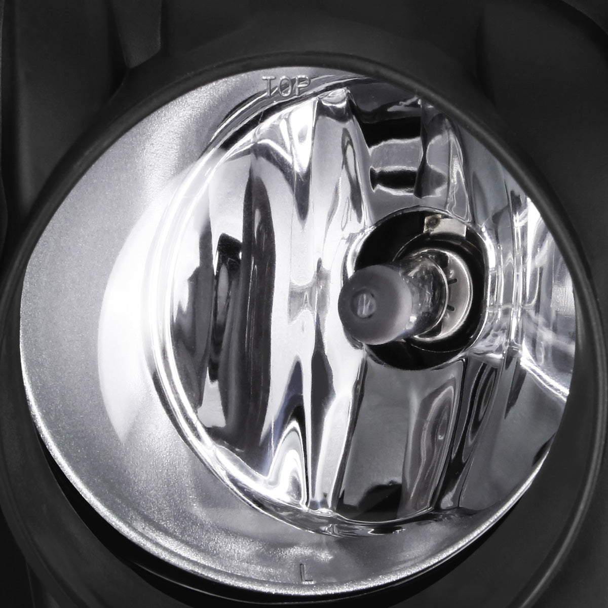FAROS DE NIEBLA 14-16 SCION TC - WITH SWITCH, BEZEL - H11 BULB - CHROME / CLEAR