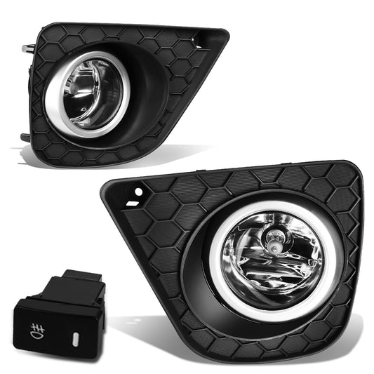 FAROS DE NIEBLA 13-15 HONDA ACCORD COUPE 2-DR - WITH SWITCH, BEZEL - H11 BULB - CHROME / CLEAR