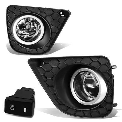 FAROS DE NIEBLA 13-15 HONDA ACCORD COUPE 2-DR - WITH SWITCH, BEZEL - H11 BULB - CHROME / CLEAR