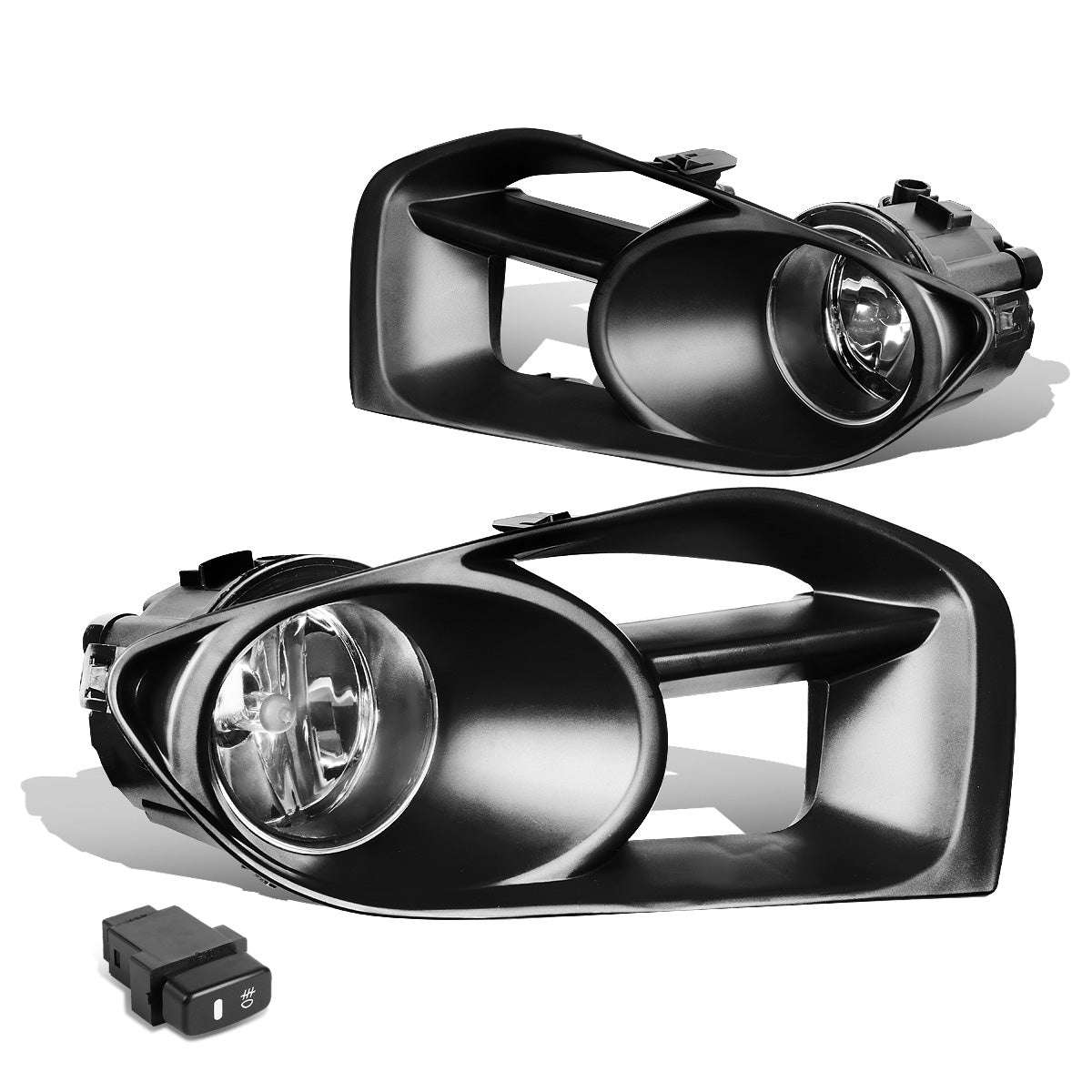 FAROS DE NIEBLA 11-14 NISSAN MURANO - WITH SWITCH, BEZEL - H11 BULB - CHROME / CLEAR