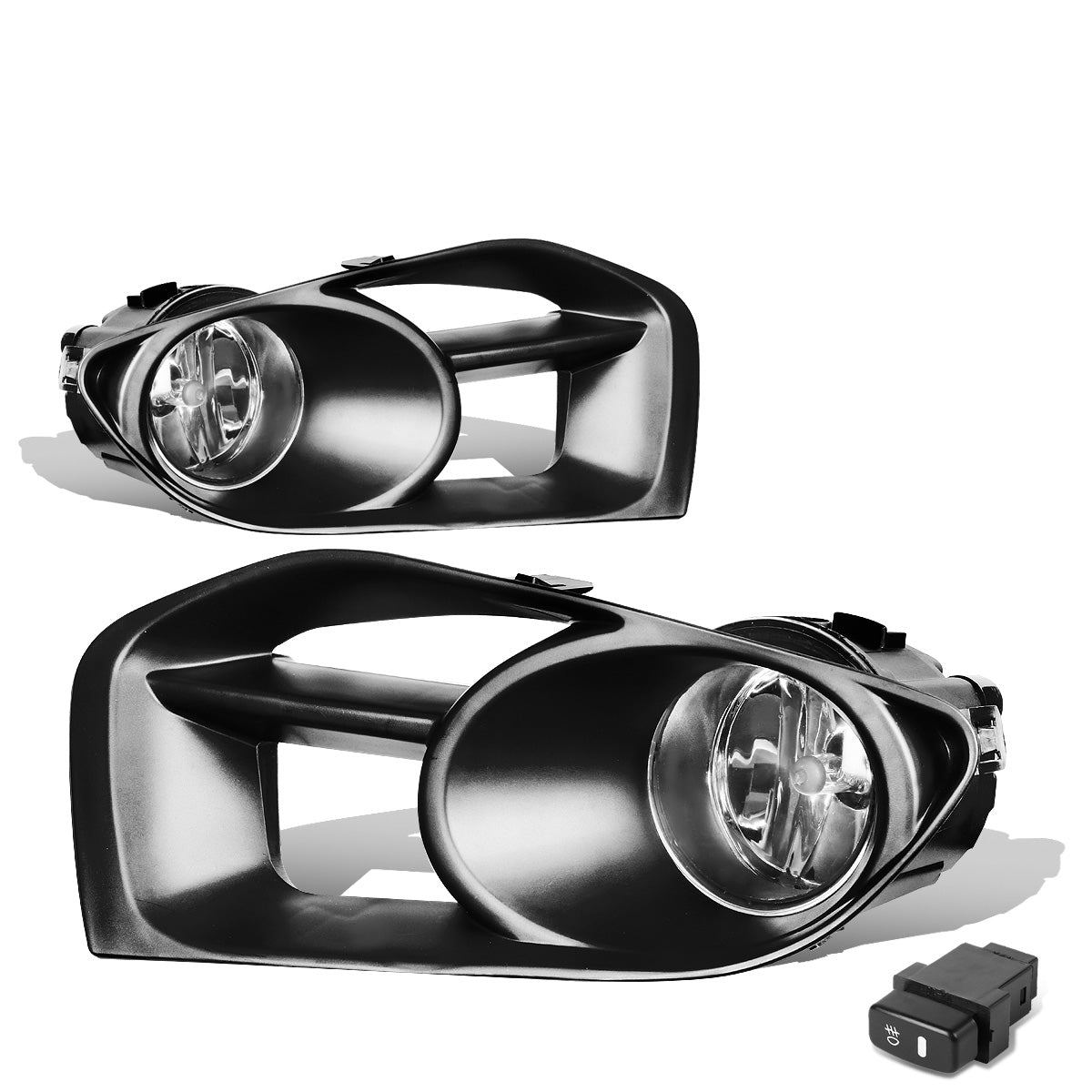 FAROS DE NIEBLA 11-14 NISSAN MURANO - WITH SWITCH, BEZEL - H11 BULB - CHROME / CLEAR