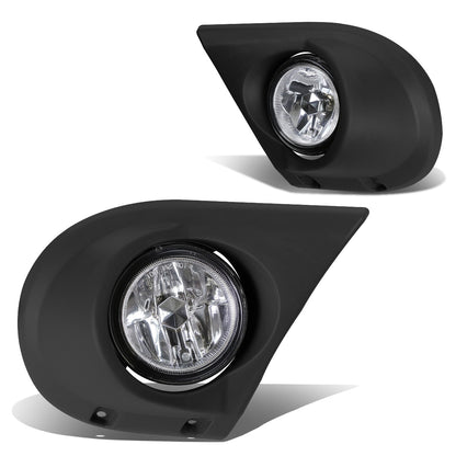 FAROS DE NIEBLA 03-05 HONDA PILOT - WITH BEZEL - H11 BULB - CHROME / CLEAR
