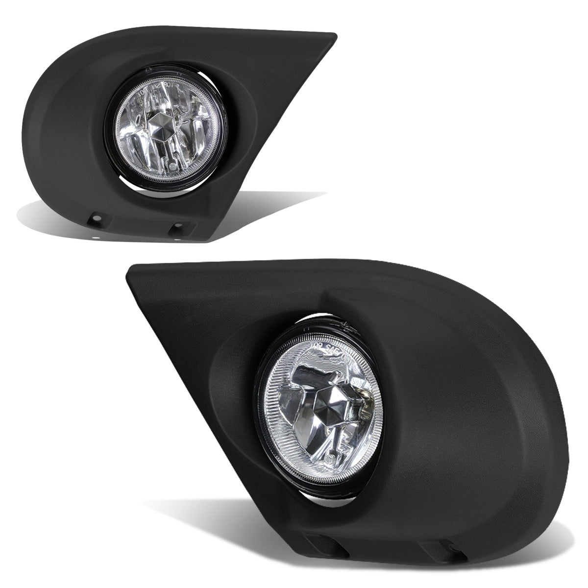 FAROS DE NIEBLA 03-05 HONDA PILOT - WITH BEZEL - H11 BULB - CHROME / CLEAR
