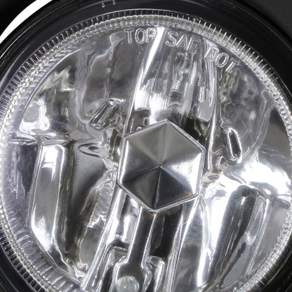 FAROS DE NIEBLA 03-05 HONDA PILOT - WITH BEZEL - H11 BULB - CHROME / CLEAR