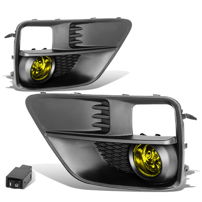 FAROS DE NIEBLA 15-17 SUBARU WRX , STI - WITH SWITCH, BEZEL - H11 BULB - AMBER