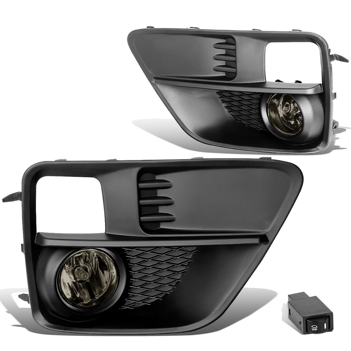 FAROS DE NIEBLA 15-17 SUBARU WRX , STI - WITH SWITCH, BEZEL - H11 BULB - SMOKE