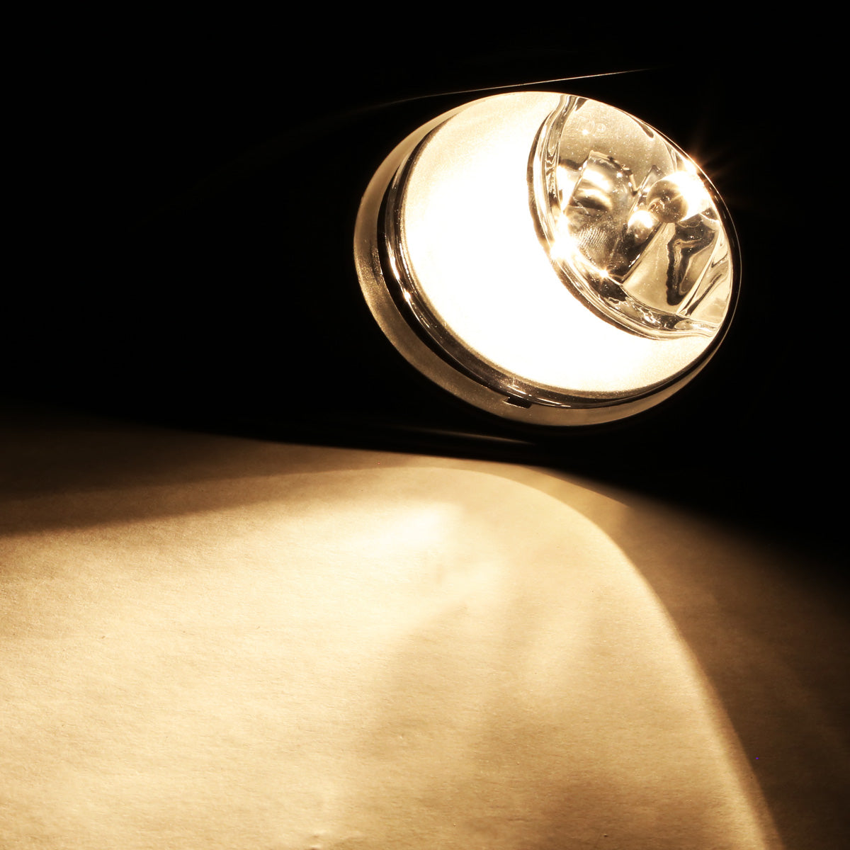FAROS DE NIEBLA 09-10 TOYOTA COROLLA 4-DR - WITH SWITCH, BEZEL - H11 BULB - AMBER