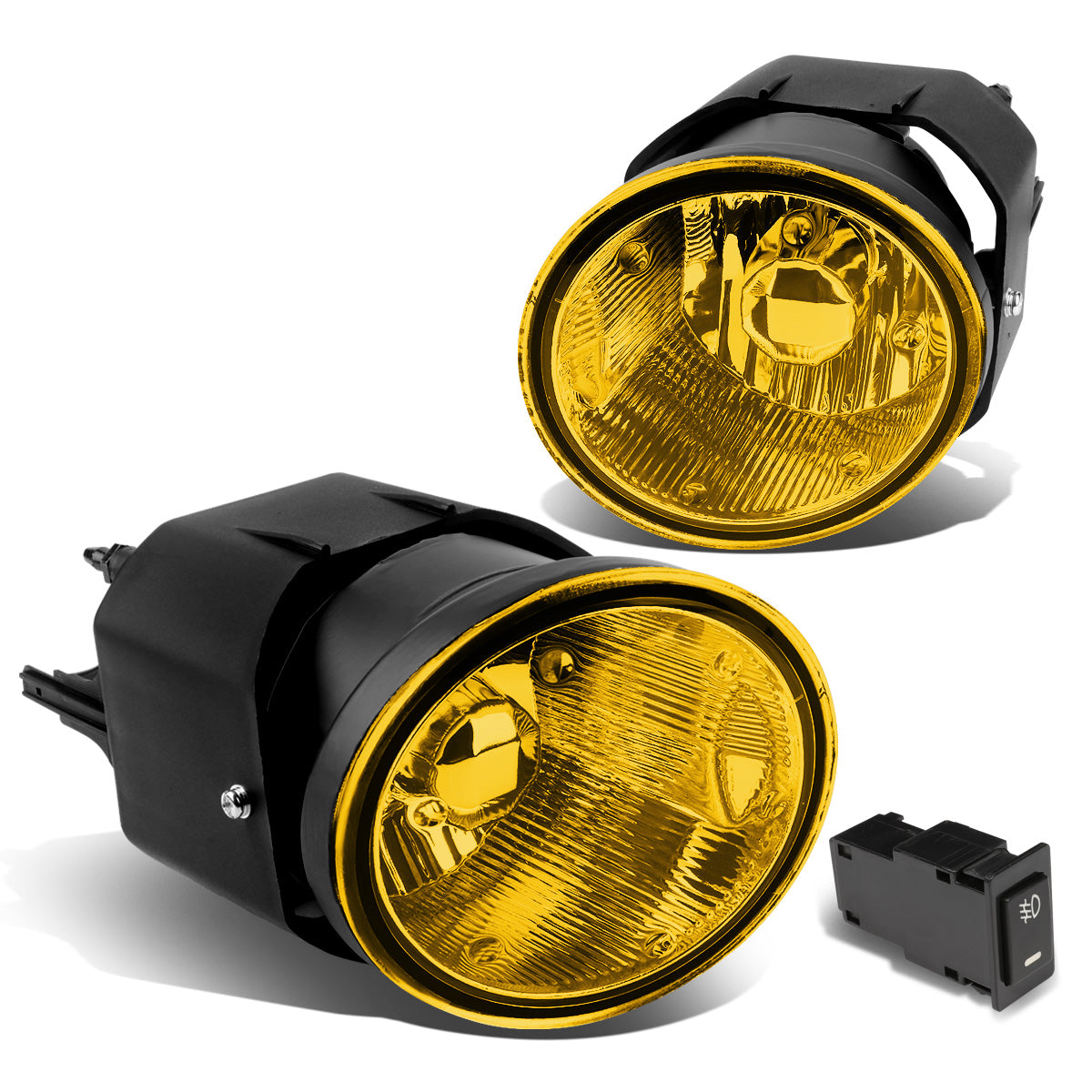 FAROS DE NIEBLA 00-04 NISSAN SENTRA / 00-01 MAXIMA / 01-04 FRONTIER / 02-04 XTERRA - WITH SWITCH - H3 BULB - AMBER