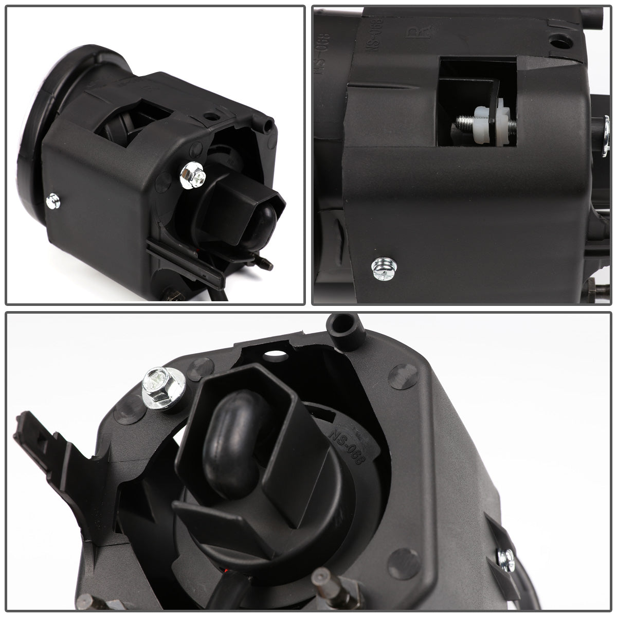 FAROS DE NIEBLA 00-04 NISSAN SENTRA / 00-01 MAXIMA / 01-04 FRONTIER / 02-04 XTERRA - WITH SWITCH - H3 BULB - AMBER