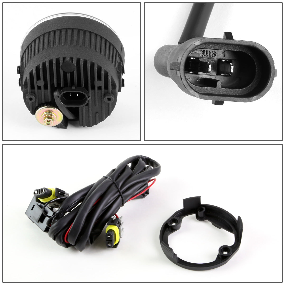 FAROS DE NIEBLA 05-16 MULTIPLE MODELS - 3.5" ROUND 5W LED PROJECTOR - CLEAR