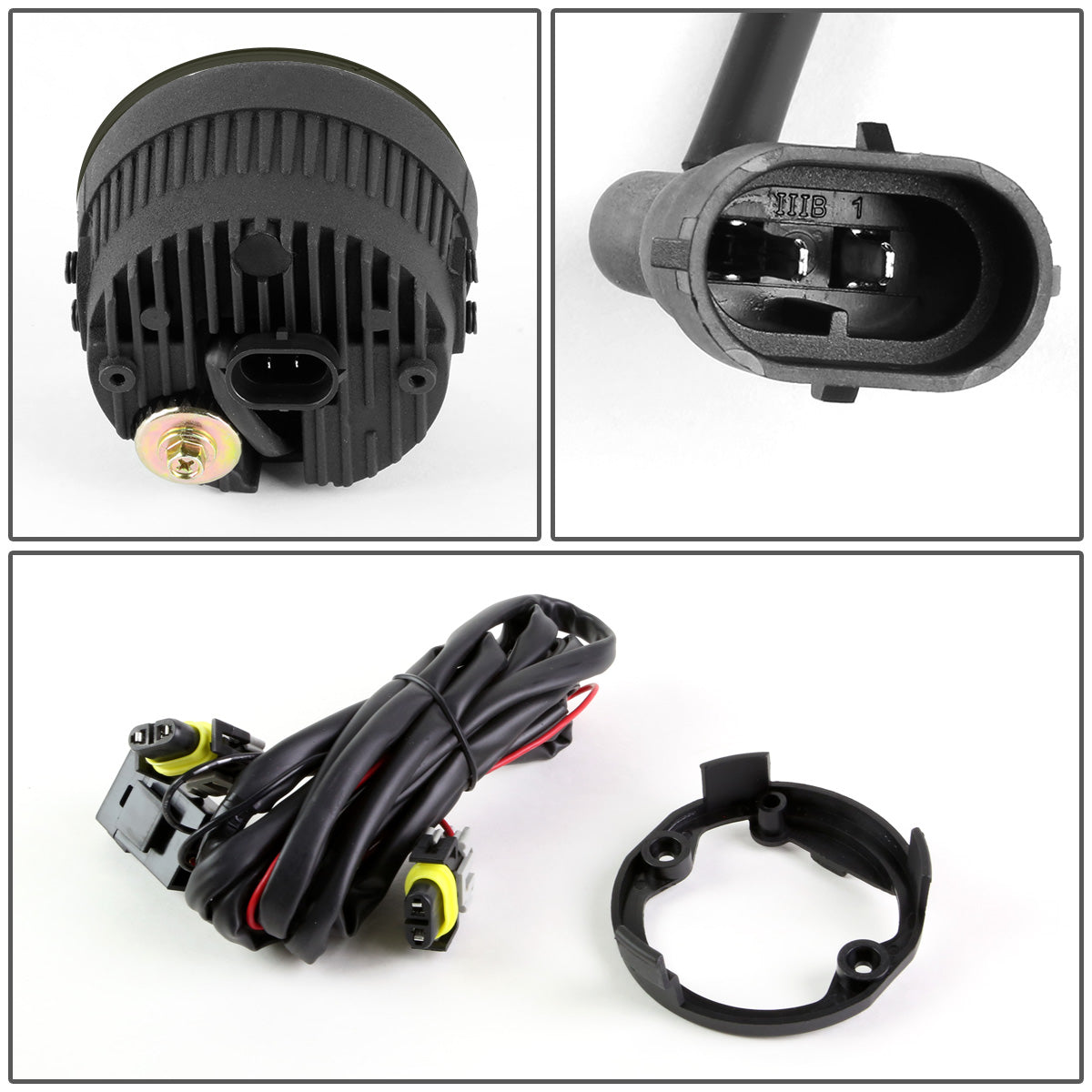 FAROS DE NIEBLA 05-16 MULTIPLE MODELS - 3.5" ROUND 5W LED PROJECTOR - SMOKE