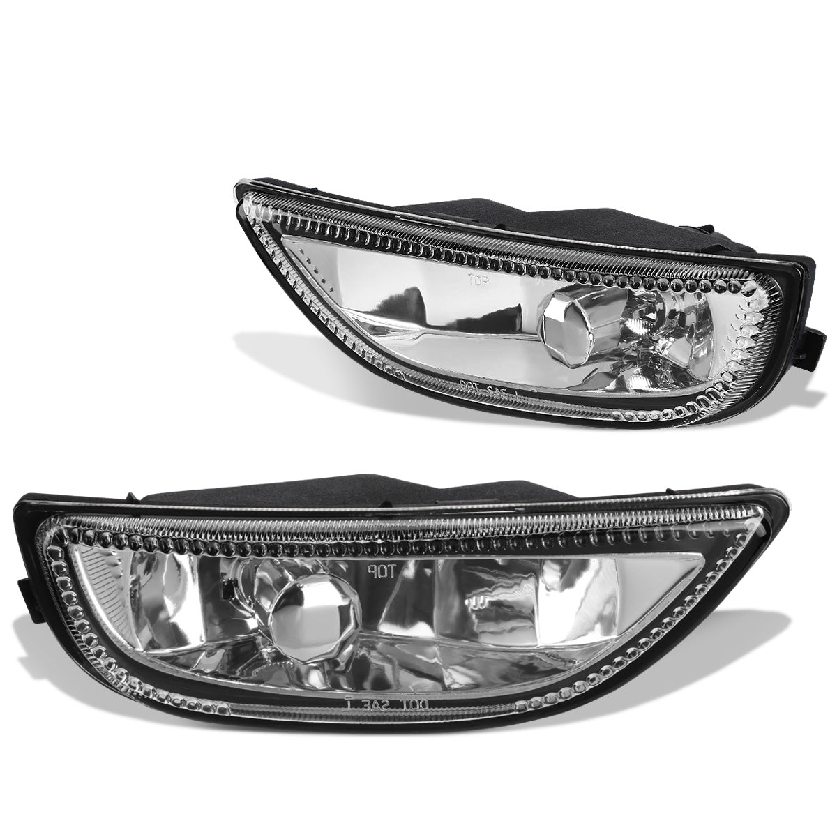 FAROS DE NIEBLA 01-02 TOYOTA COROLLA - H11 BULB - CHROME / CLEAR