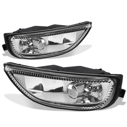 FAROS DE NIEBLA 01-02 TOYOTA COROLLA - H11 BULB - CHROME / CLEAR