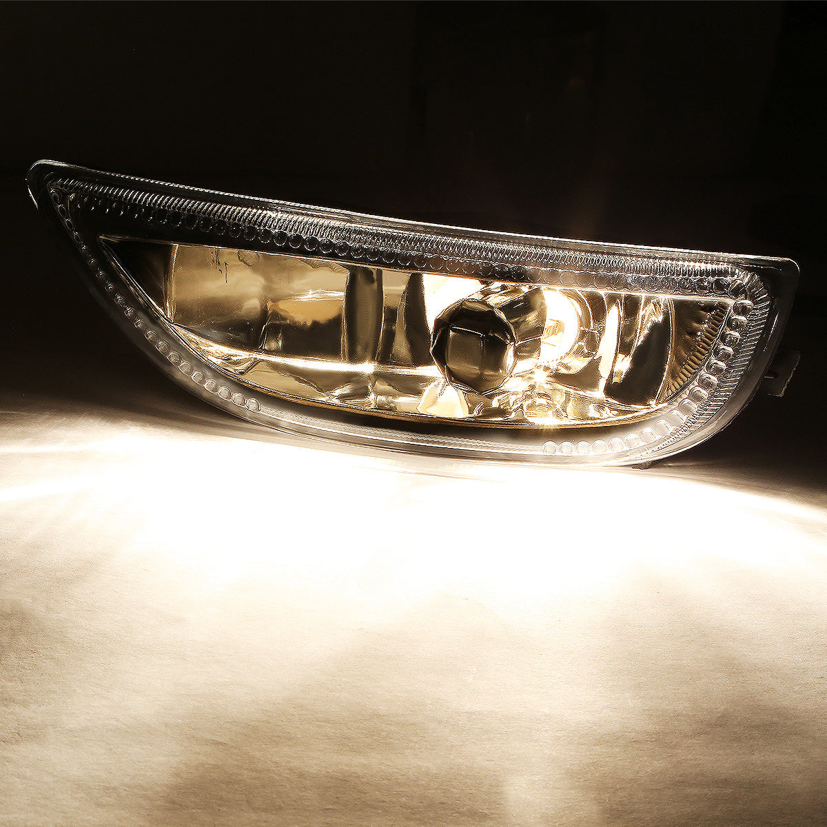 FAROS DE NIEBLA 01-02 TOYOTA COROLLA - H11 BULB - CHROME / CLEAR