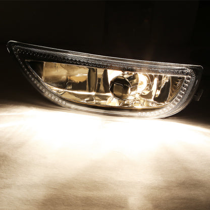 FAROS DE NIEBLA 01-02 TOYOTA COROLLA - H11 BULB - CHROME / CLEAR