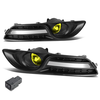 FAROS DE NIEBLA 13-16 NISSAN SENTRA 4-DR - WITH SWITCH, BEZEL - 58 BULB - AMBER