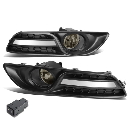 FAROS DE NIEBLA 13-16 NISSAN SENTRA 4-DR - WITH SWITCH, BEZEL - 58 BULB - SMOKE