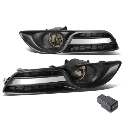 FAROS DE NIEBLA 13-16 NISSAN SENTRA 4-DR - WITH SWITCH, BEZEL - 58 BULB - SMOKE