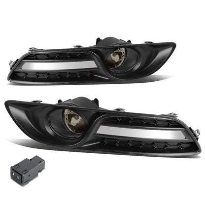 FAROS DE NIEBLA 13-16 NISSAN SENTRA 4-DR - WITH SWITCH, BEZEL - 58 BULB - SMOKE