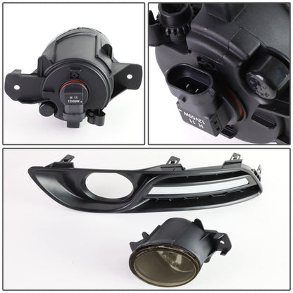 FAROS DE NIEBLA 13-16 NISSAN SENTRA 4-DR - WITH SWITCH, BEZEL - 58 BULB - SMOKE