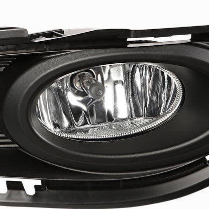 FAROS DE NIEBLA 16-18 HONDA HR-V - WITH SWITCH, BEZEL - H8 BULB - CHROME / CLEAR