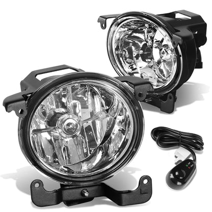 FAROS DE NIEBLA 03-06 HYUNDAI ACCENT - WITH SWITCH - 881 BULB - CHROME / CLEAR