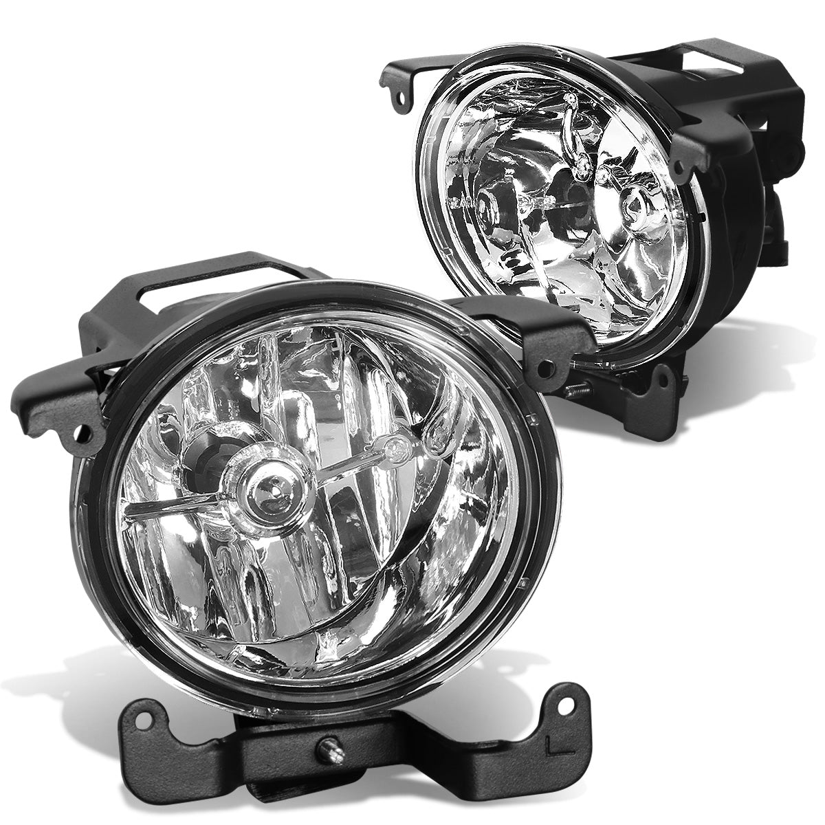 FAROS DE NIEBLA 03-06 HYUNDAI ACCENT - 881 BULB - CHROME / CLEAR