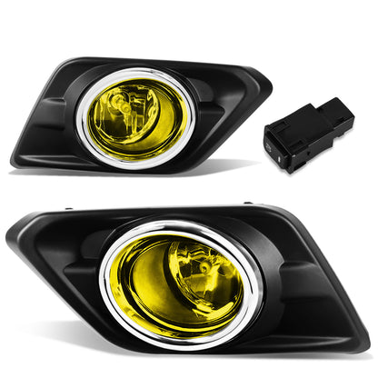 FAROS DE NIEBLA 14-16 NISSAN ROGUE - WITH SWITCH, BEZEL - H11 BULB - AMBER