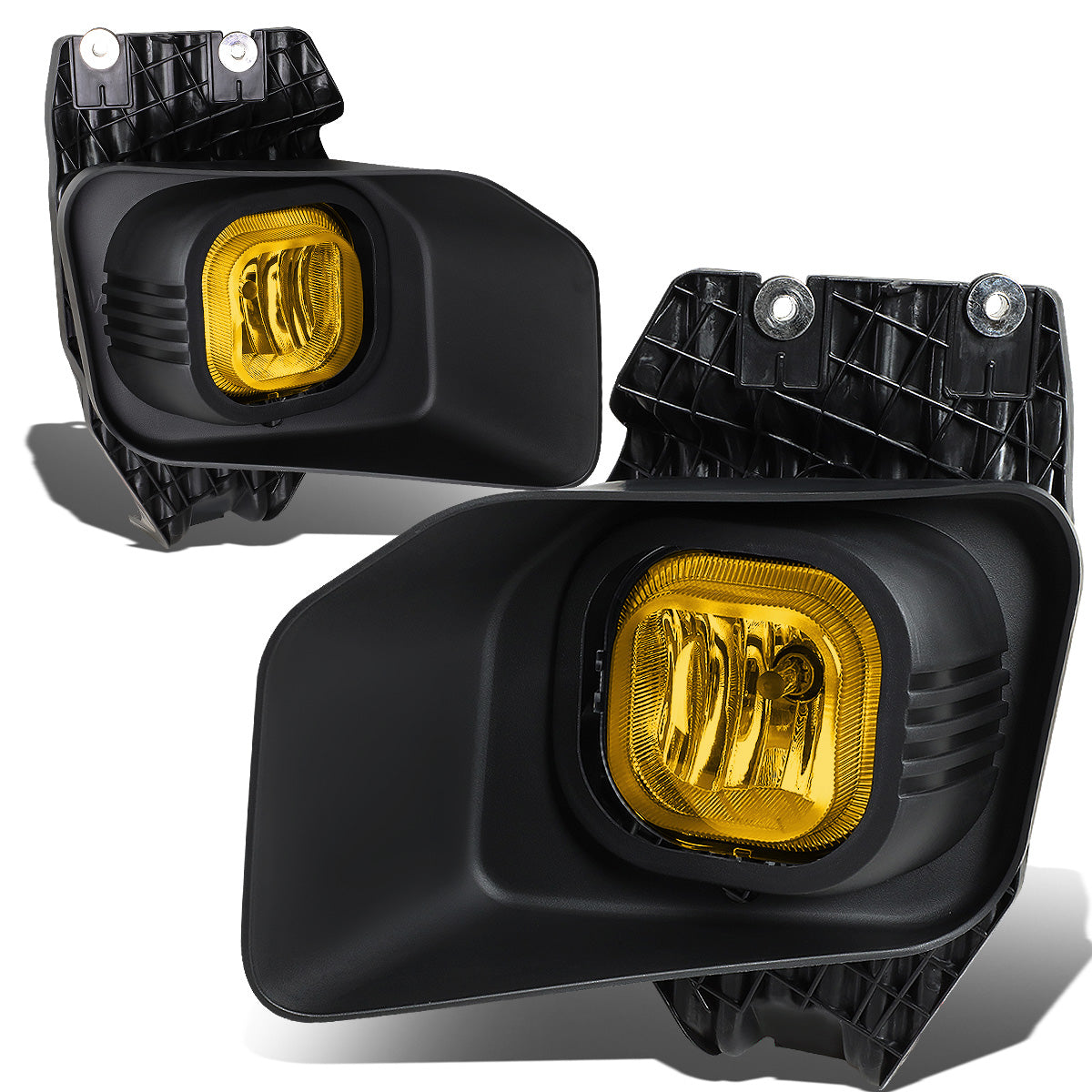 FAROS DE NIEBLA 11-16 FORD F-250, F-350, F-450, F-550 SUPER DUTY - WITH SWITCH, BEZEL - H10 BULB - AMBER
