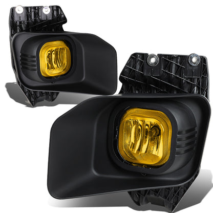 FAROS DE NIEBLA 11-16 FORD F-250, F-350, F-450, F-550 SUPER DUTY - WITH SWITCH, BEZEL - H10 BULB - AMBER