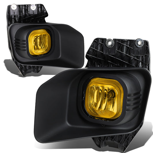 FAROS DE NIEBLA 11-16 FORD F-250, F-350, F-450, F-550 SUPER DUTY - WITH SWITCH, BEZEL - H10 BULB - AMBER
