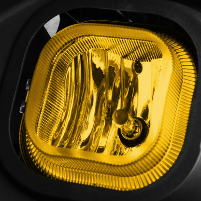 FAROS DE NIEBLA 11-16 FORD F-250, F-350, F-450, F-550 SUPER DUTY - WITH SWITCH, BEZEL - H10 BULB - AMBER