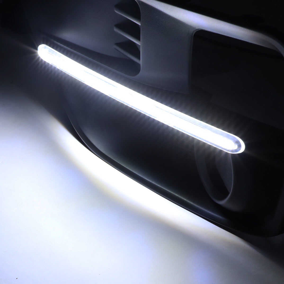 FAROS DE NIEBLA 15-17 SUBARU WRX , STI - LED - WITH BEZEL - CHROME / CLEAR
