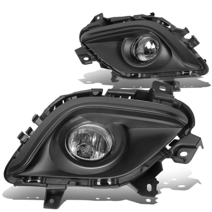 FAROS DE NIEBLA 14-16 MAZDA 6 - WITH SWITCH, BLACK BEZEL - H11 BULB - CHROME / CLEAR