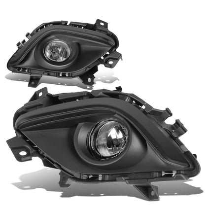 FAROS DE NIEBLA 14-16 MAZDA 6 - WITH SWITCH, BLACK BEZEL - H11 BULB - CHROME / CLEAR