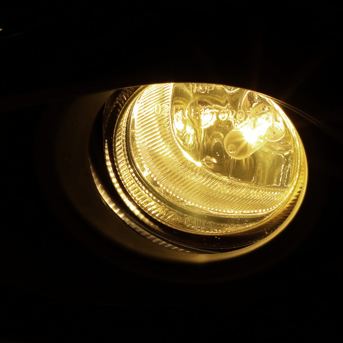 FAROS DE NIEBLA 14-16 MAZDA 6 - WITH SWITCH, BLACK BEZEL - H11 BULB - CHROME / CLEAR