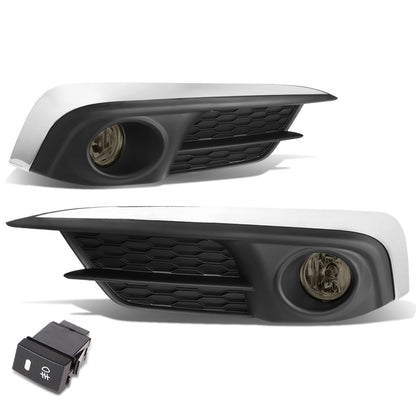 FAROS DE NIEBLA 2016 HONDA CIVIC - WITH SWITCH, BEZEL - H8 BULB - SMOKE