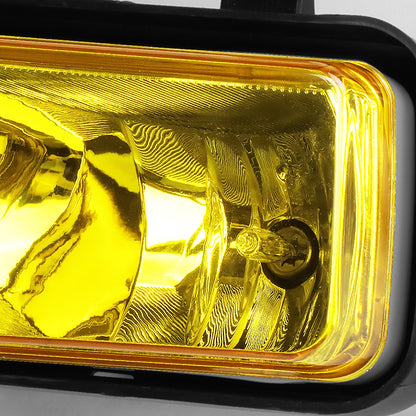 FAROS DE NIEBLA 15-18 GMC YUKON , XL - WITH SWITCH, BEZEL - 5202 BULB - AMBER