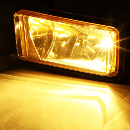 FAROS DE NIEBLA 15-18 GMC YUKON , XL - WITH SWITCH, BEZEL - 5202 BULB - AMBER