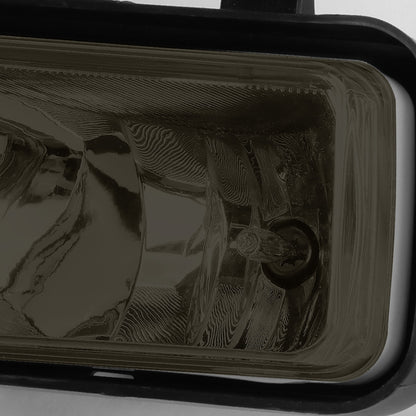 FAROS DE NIEBLA 15-18 GMC YUKON , XL - WITH SWITCH, BEZEL - 5202 BULB - SMOKE