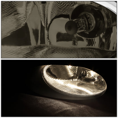 FAROS DE NIEBLA 12 HONDA CIVIC 4-DOOR SEDAN - WITH SWITCH, CHROME TRIM BEZEL - H11 BULB - SMOKE
