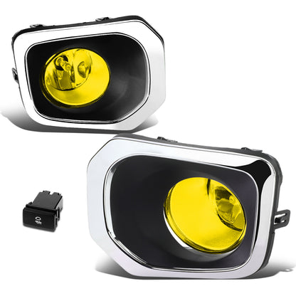 FAROS DE NIEBLA 16-17 TOYOTA TACOMA - WITH SWITCH, BEZEL - H11 BULB - AMBER