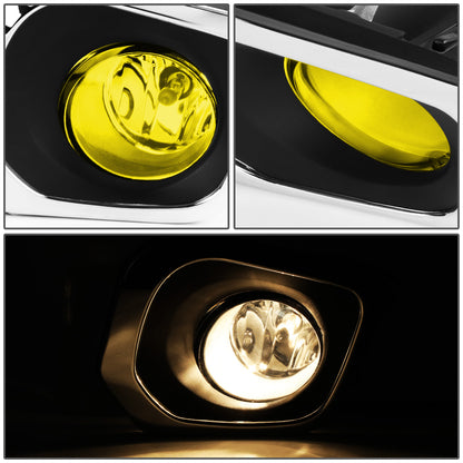 FAROS DE NIEBLA 16-17 TOYOTA TACOMA - WITH SWITCH, BEZEL - H11 BULB - AMBER