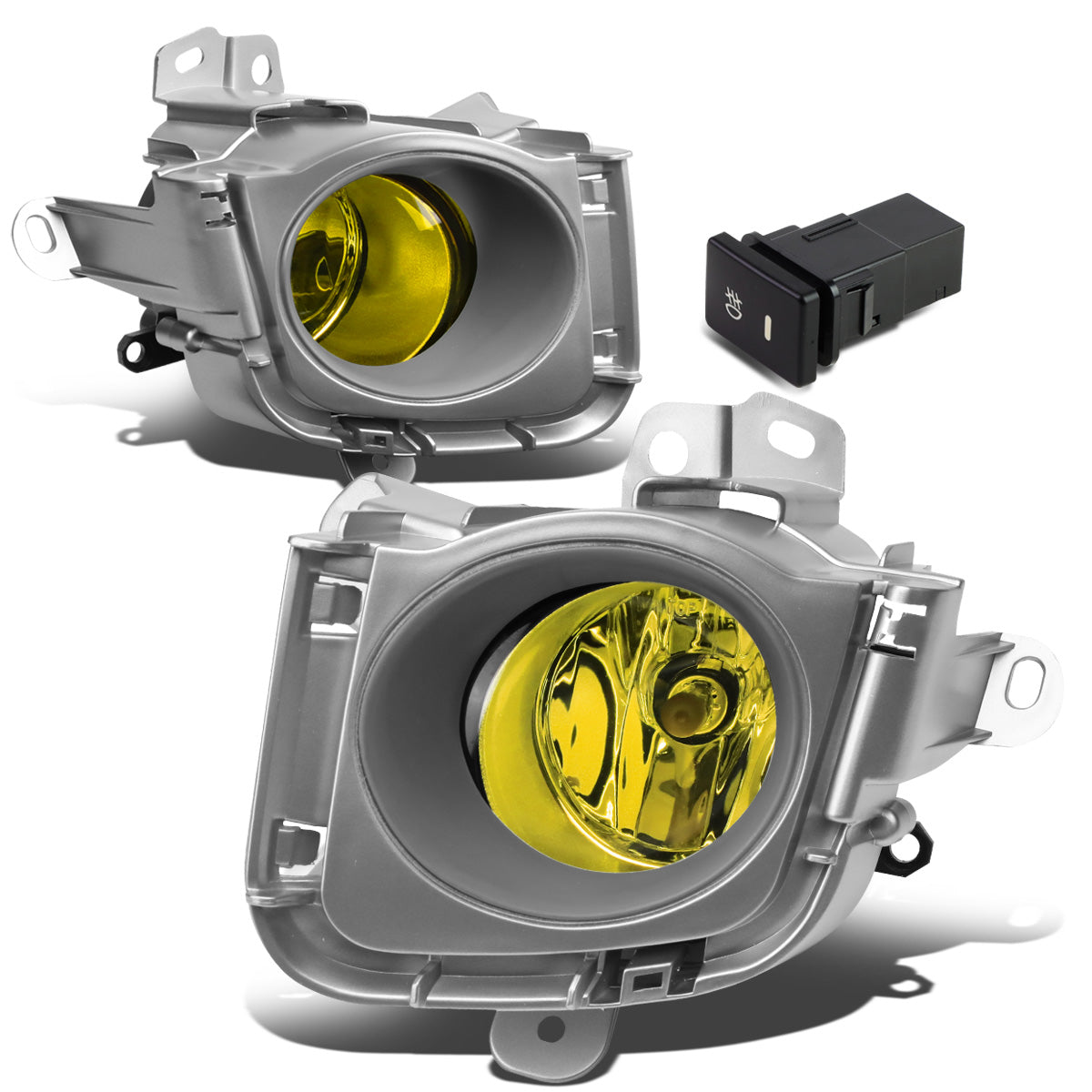FAROS DE NIEBLA 10-12 TOYOTA PRIUS - WITH SWITCH, BEZEL - H11 BULB - AMBER