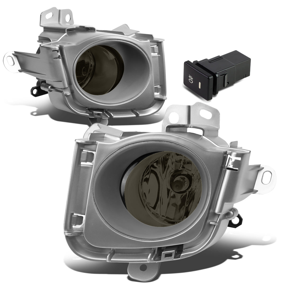 FAROS DE NIEBLA 10-12 TOYOTA PRIUS - WITH SWITCH, BEZEL - H11 BULB - SMOKE